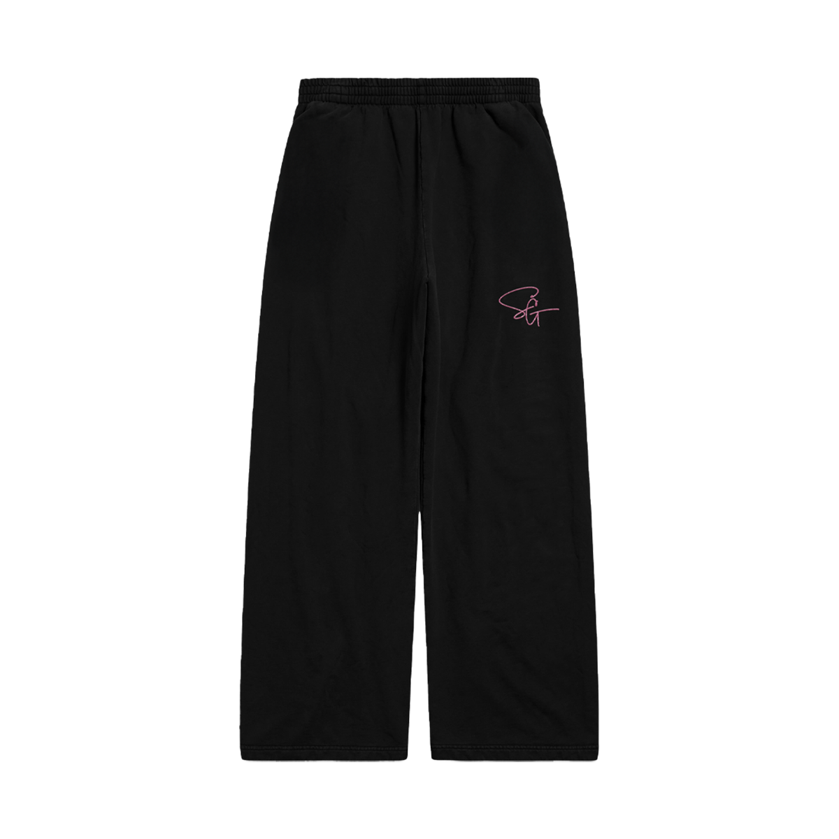 Selenator Script Pink Glitter Lounge Pants - Selena Gomez