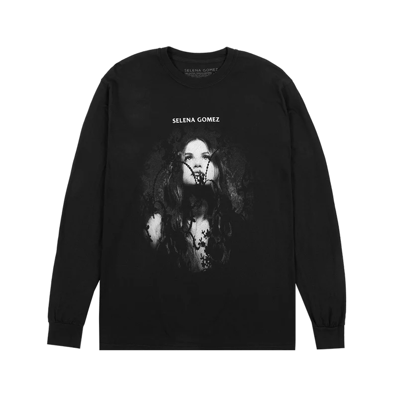 Lose You to Love Me Long Sleeve in Black - Selena Gomez