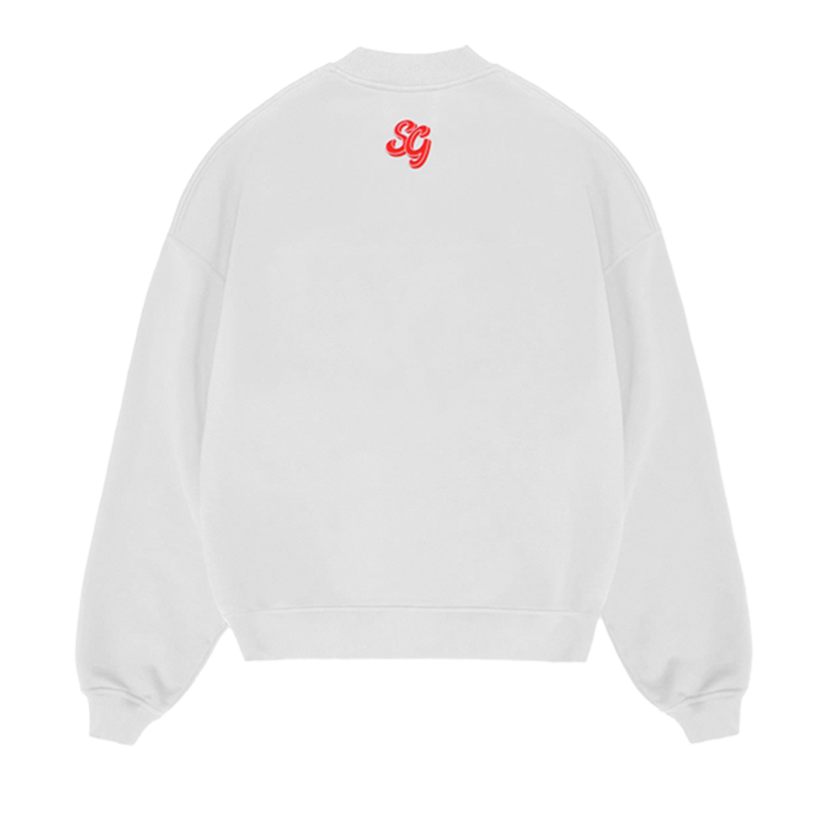 Selena Gomez - Selenator White Heart Crewneck