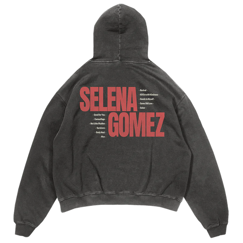 Selena Gomez - Revival Washed Photo Hoodie
