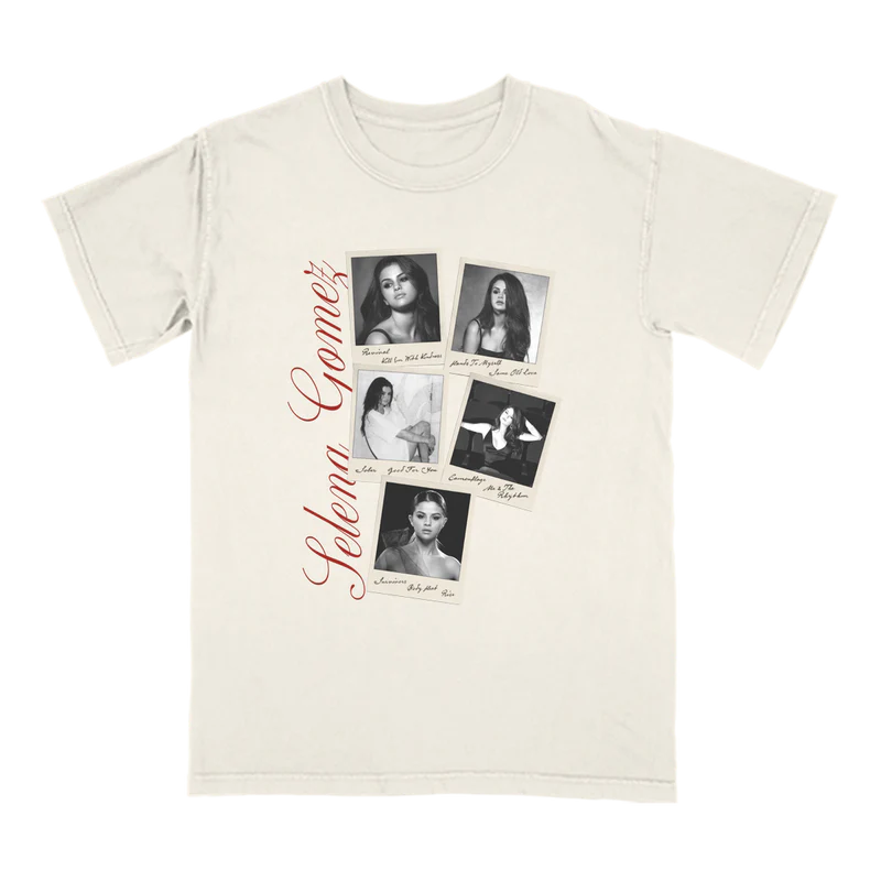 Selena Gomez - Revival Polaroid T-Shirt