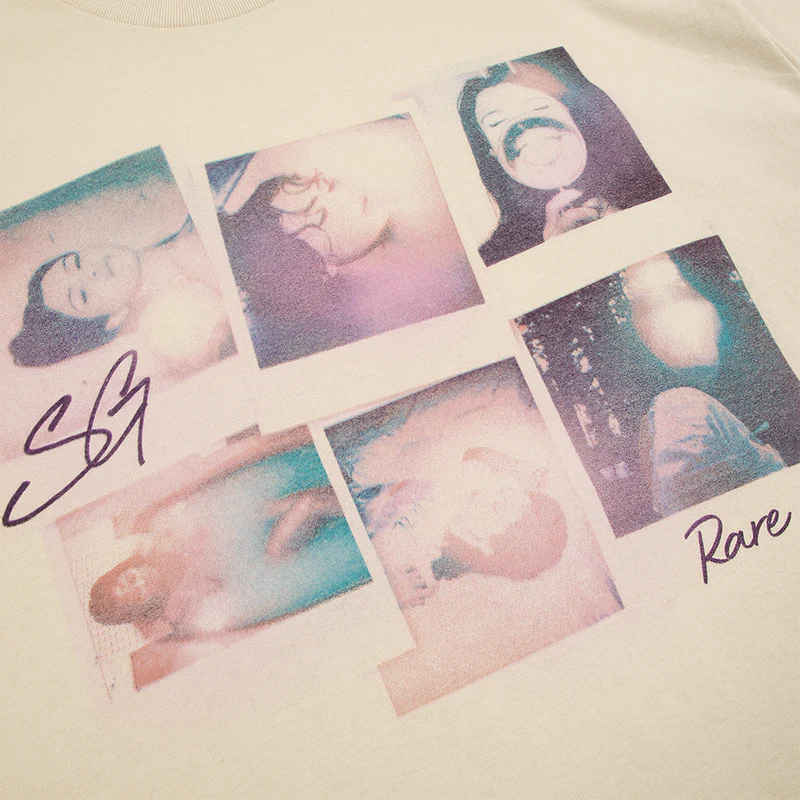 Selena Gomez - Rare Polaroid Tee in Sand